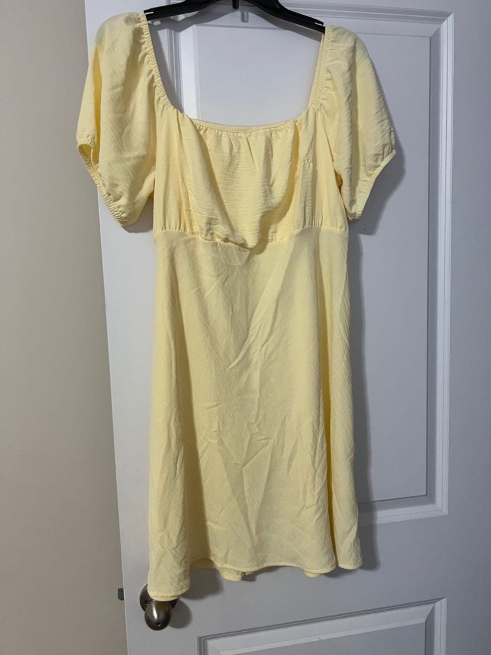 No Boundaries Pale Yellow Midi Dress